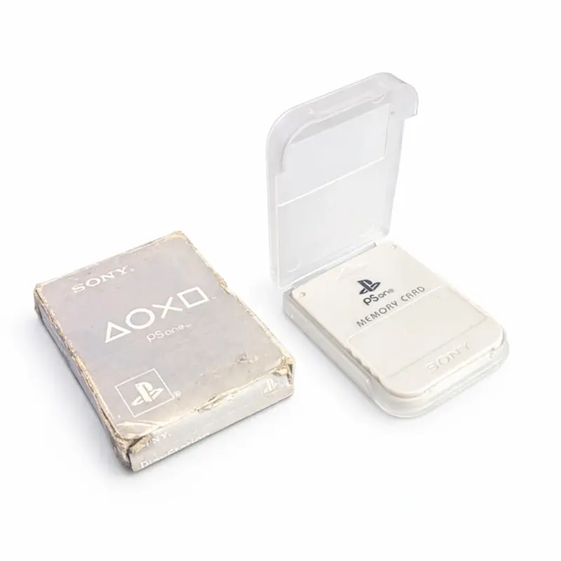 Sony PlayStation 1997 - Early Europe PAL edition (SCPH-5552) with original memory card