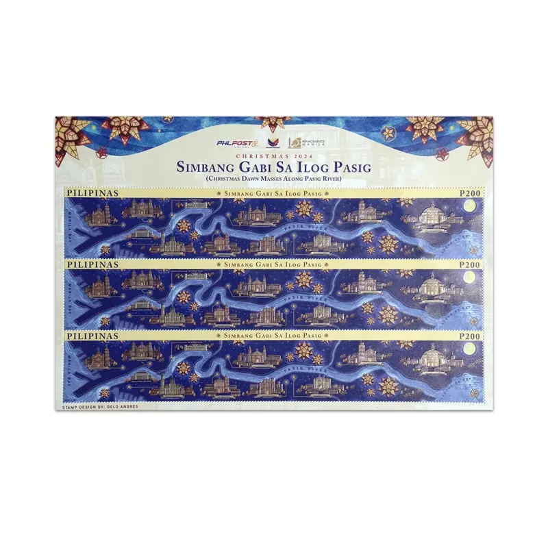 Philippines world Longest stamp 2024